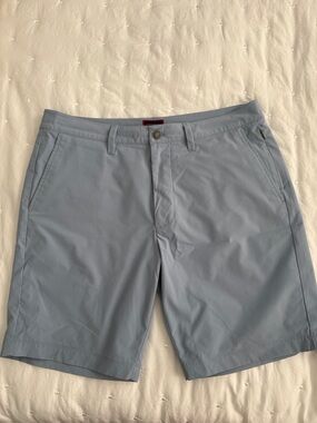 Untuckit Travler Shorts Blue-Mid Men's